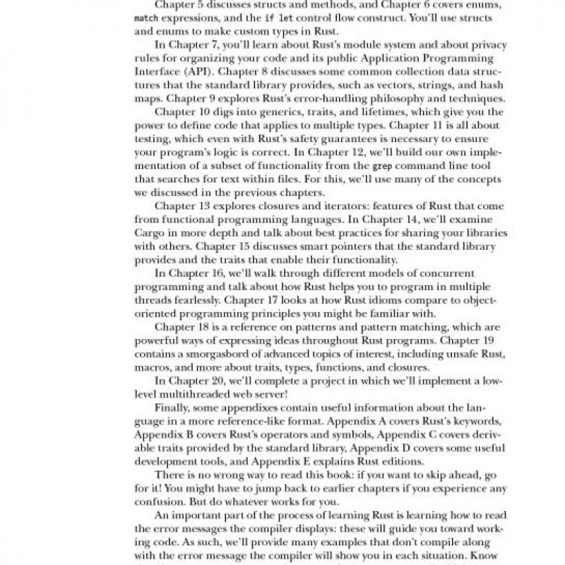 The Rust Programming Language