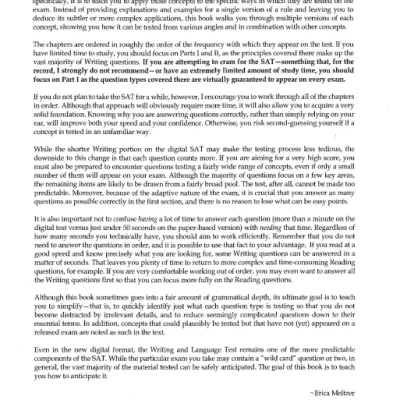 The Ultimate Guide to SAT Grammar (Sách đen trắng)