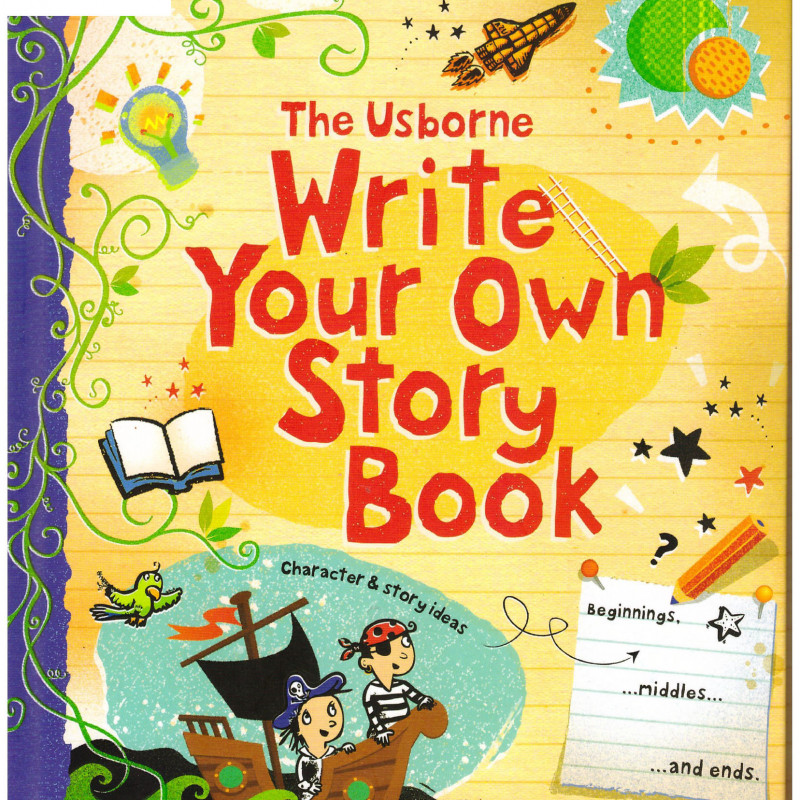 THE USBORNE WRITE YOUR OWN STORY BOOK (Sách màu)