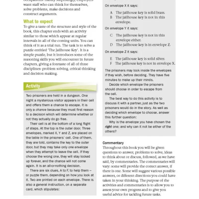 Thinking Skills
