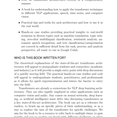 Transformers for Machine Learning A Deep Dive