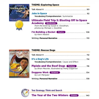 TREASURE LANGUAGE ART GRADE 5 VOLUME 2 (sách tiếng anh) (sách màu)