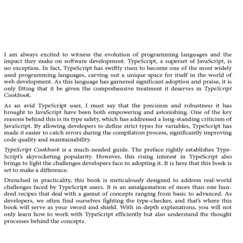 Typescript Cookbook
