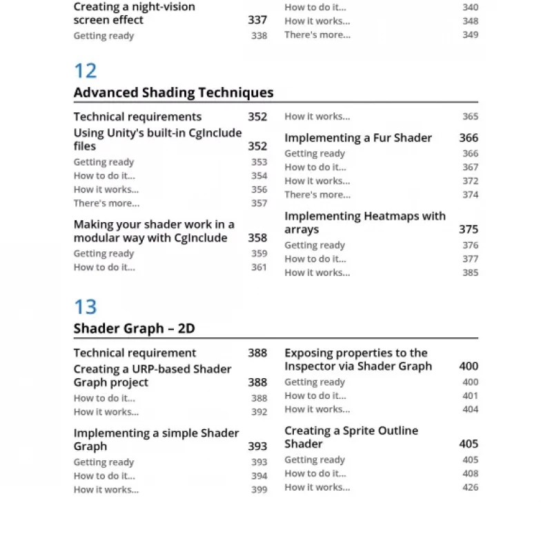 Unity 2021 Shaders and Effects Cookbook