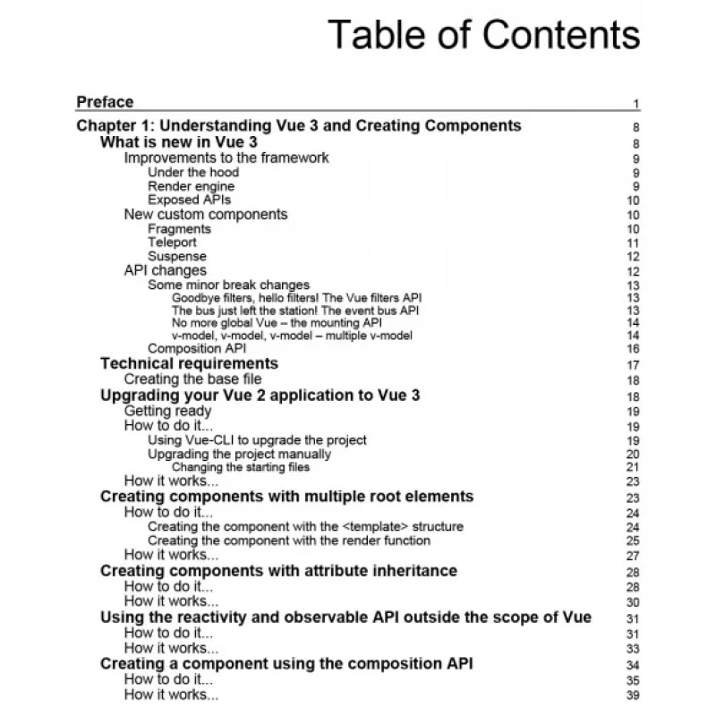 Vue.js 3 Cookbook
