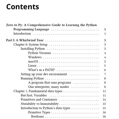 Zero to Py A Comprehensive Guide to Learning the Python Programming Language - Hanoi Bookstore